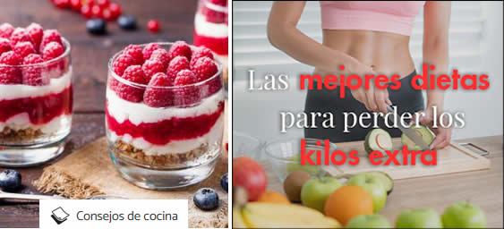 Recetas de cocina sanas